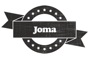 Joma grunge logo