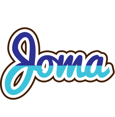 Joma raining logo