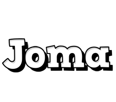 Joma snowing logo