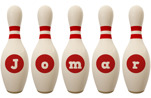 Jomar bowling-pin logo
