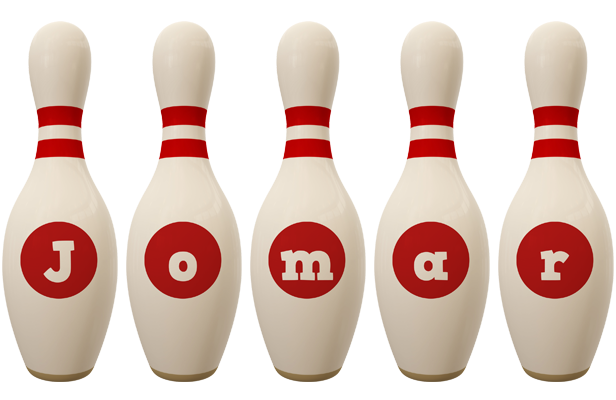 Jomar bowling-pin logo