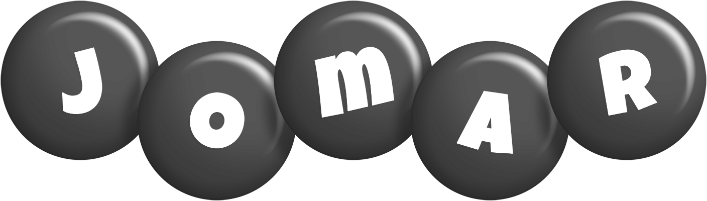 Jomar candy-black logo