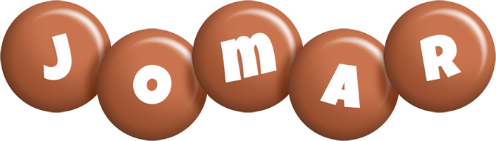 Jomar candy-brown logo