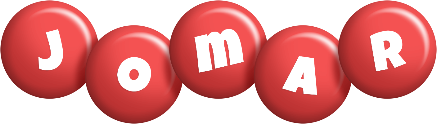 Jomar candy-red logo