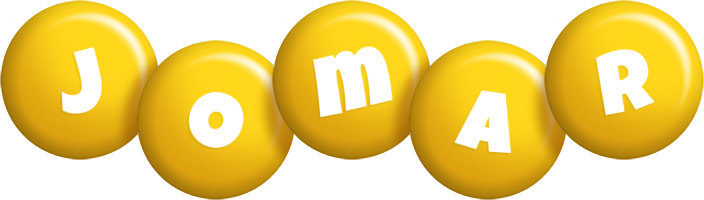 Jomar candy-yellow logo