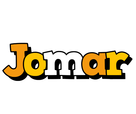 Jomar cartoon logo