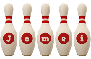 Jomei bowling-pin logo