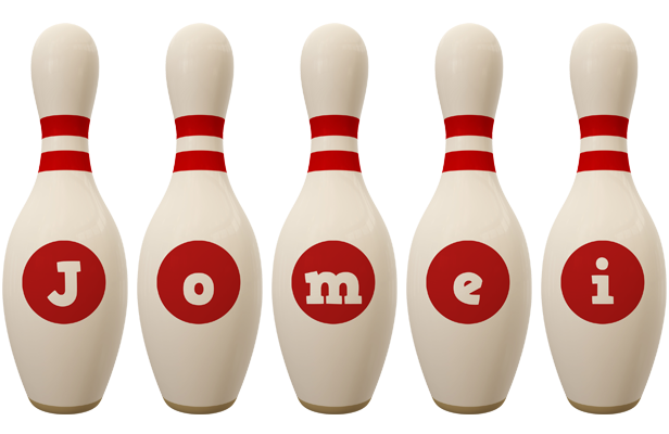Jomei bowling-pin logo