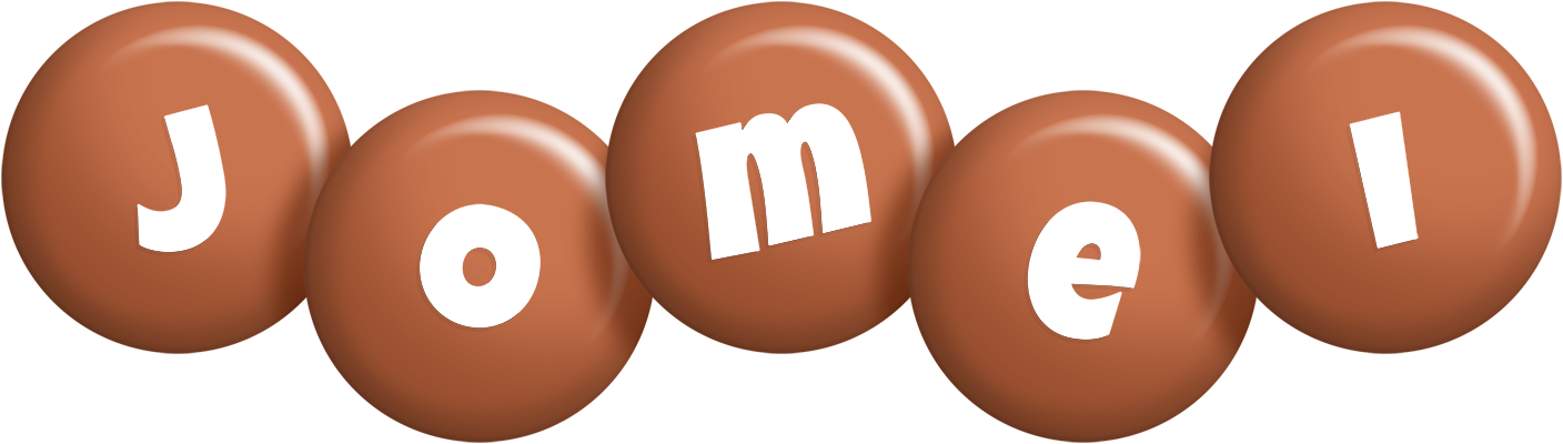 Jomei candy-brown logo