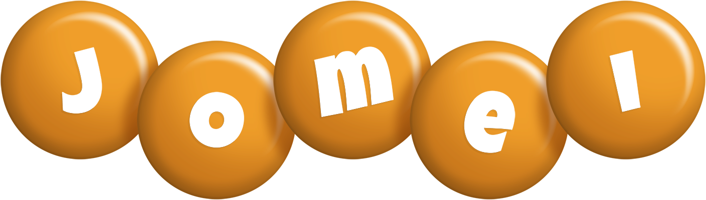 Jomei candy-orange logo