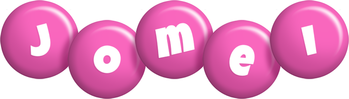 Jomei candy-pink logo