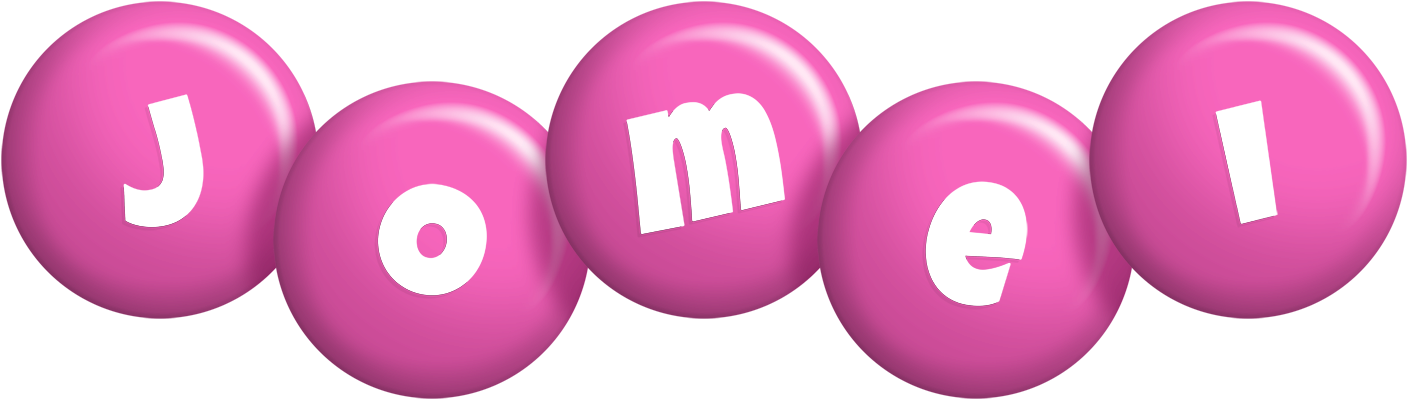 Jomei candy-pink logo