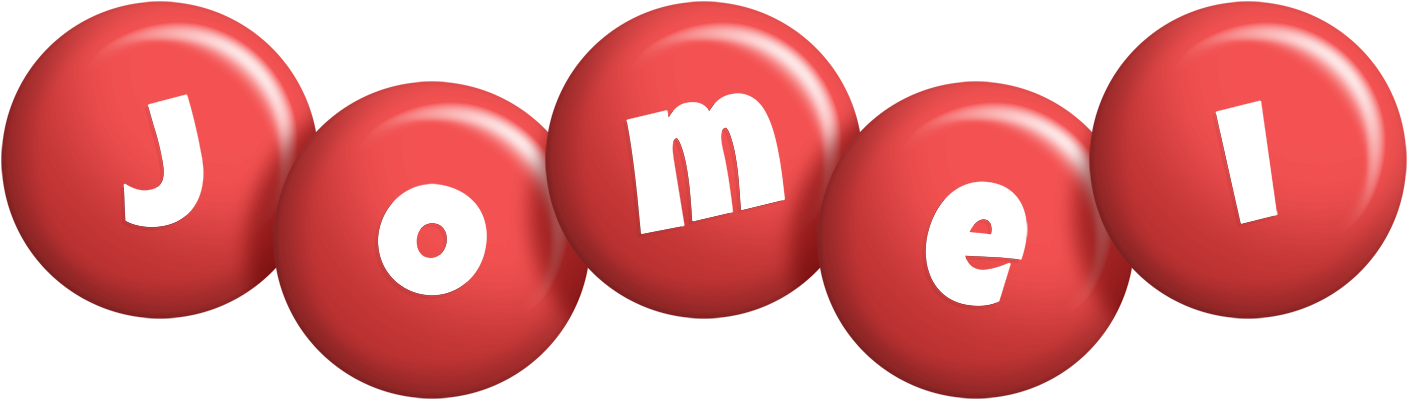 Jomei candy-red logo