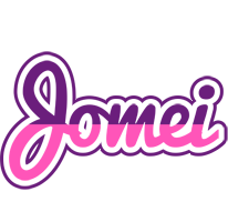 Jomei cheerful logo