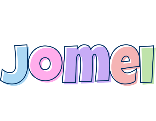 Jomei pastel logo
