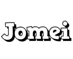 Jomei snowing logo