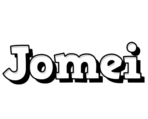 Jomei snowing logo
