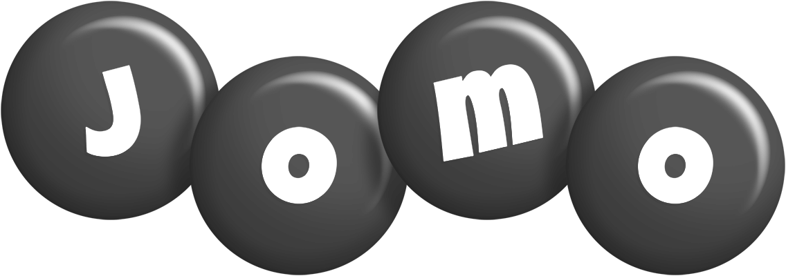Jomo candy-black logo