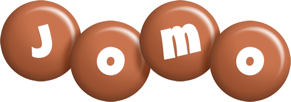 Jomo candy-brown logo