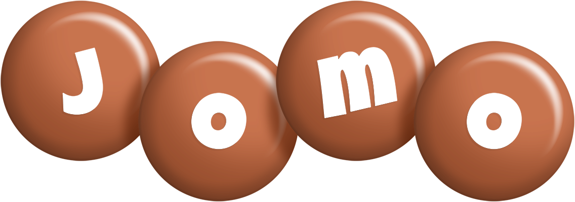 Jomo candy-brown logo