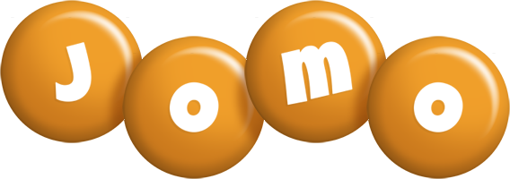 Jomo candy-orange logo