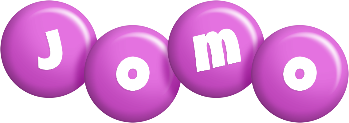 Jomo candy-purple logo