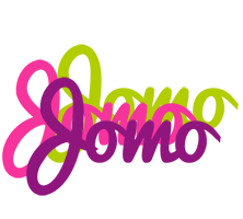 Jomo flowers logo