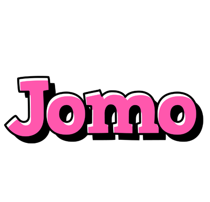 Jomo girlish logo