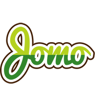 Jomo golfing logo