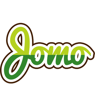 Jomo golfing logo