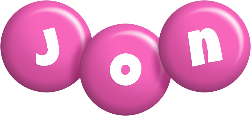 Jon candy-pink logo