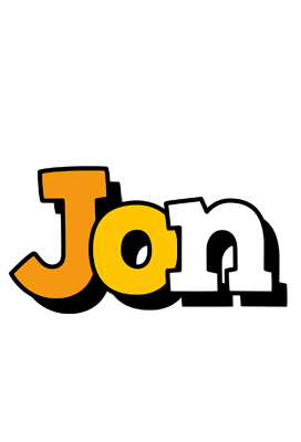 Jon cartoon logo