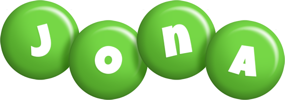 Jona candy-green logo