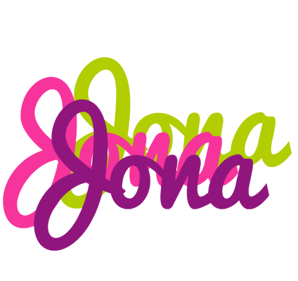 Jona flowers logo