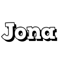 Jona snowing logo