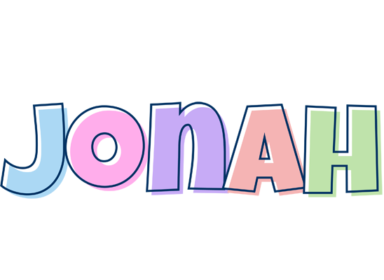 Jonah pastel logo