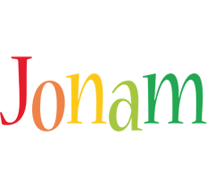 Jonam birthday logo