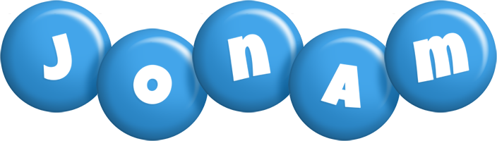 Jonam candy-blue logo