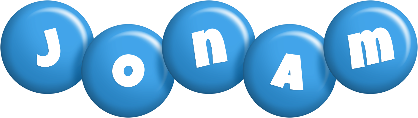 Jonam candy-blue logo