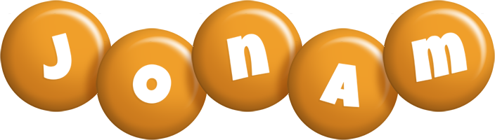 Jonam candy-orange logo