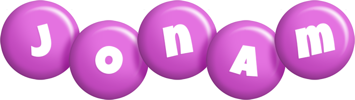 Jonam candy-purple logo