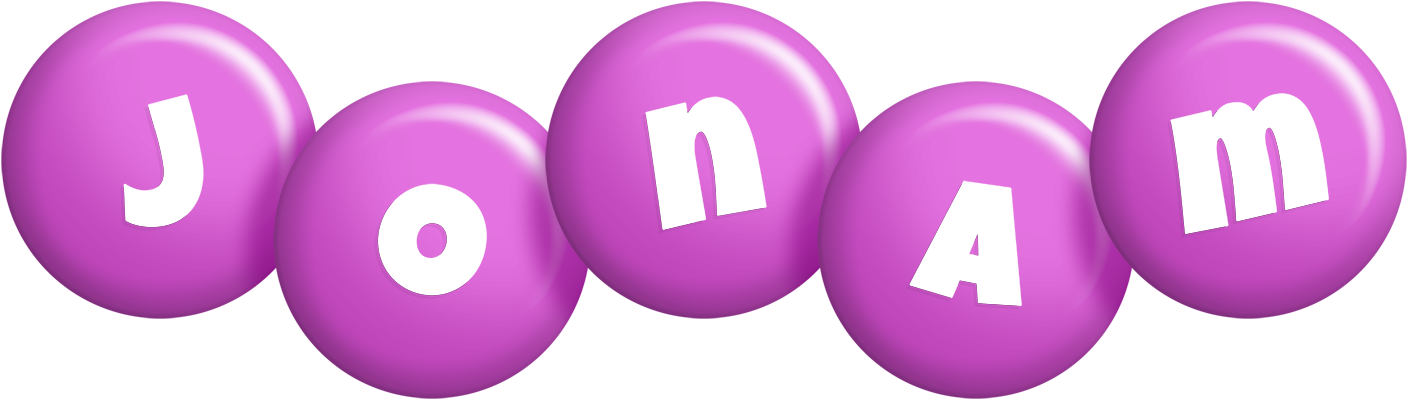 Jonam candy-purple logo