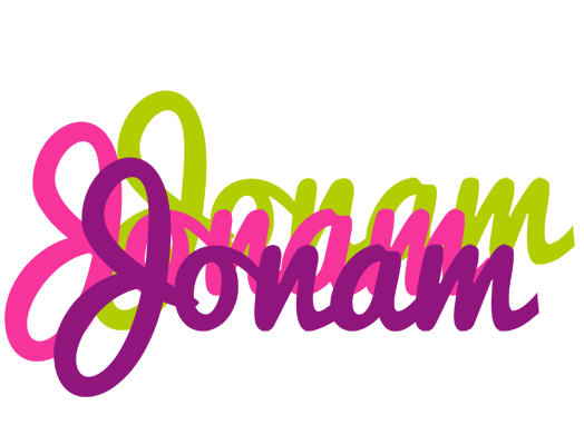 Jonam flowers logo
