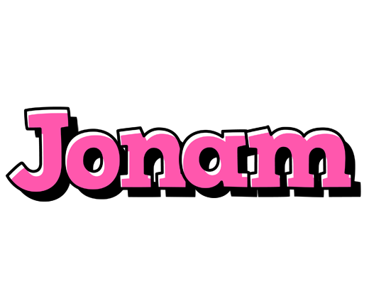 Jonam girlish logo