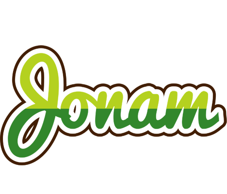 Jonam golfing logo