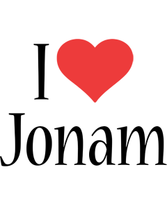 Jonam i-love logo