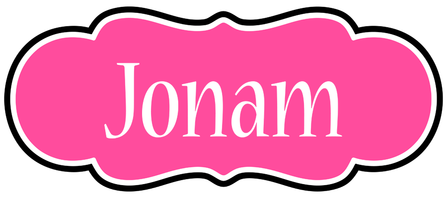 Jonam invitation logo