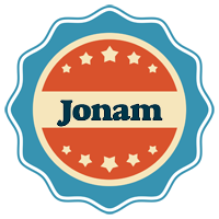 Jonam labels logo