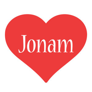 Jonam love logo