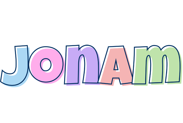 Jonam pastel logo